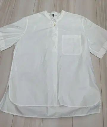 MHL 반팔 셔츠 화이트