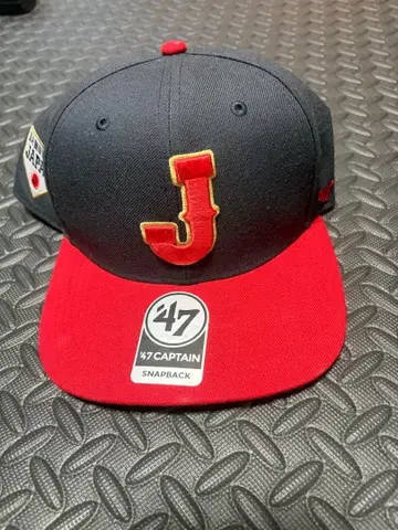 47 스냅백 캡 J 사무라이 재팬 wbc