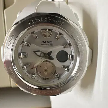 CASIO BABY-G 화이트 WR20BAR