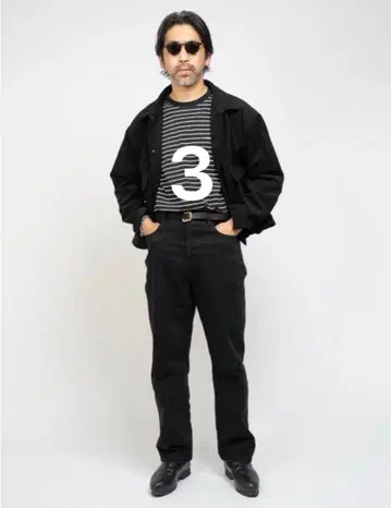 KAJA MEDIUM BAGGY BLACK DENIM PANTS 3