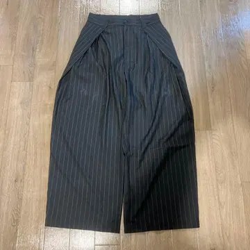 soerte 3턱 와이드 벌룬 트라우저 그레이 계열 기타