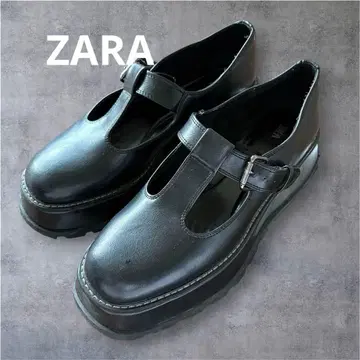 ZARA 스트랩 플랫폼 로퍼 39