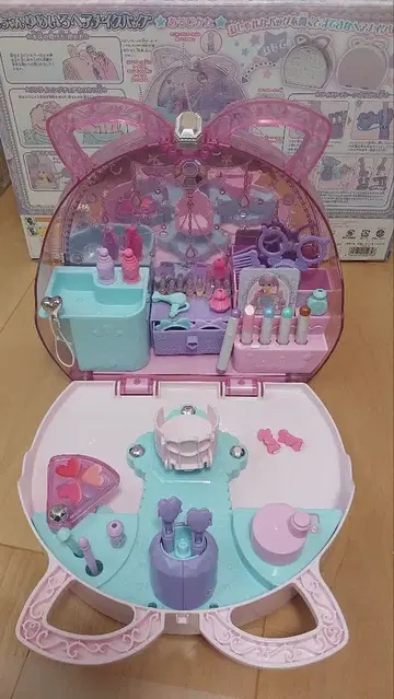 꿈빛 헤어 메이크업 백 리카짱 메이크업 도구 세트