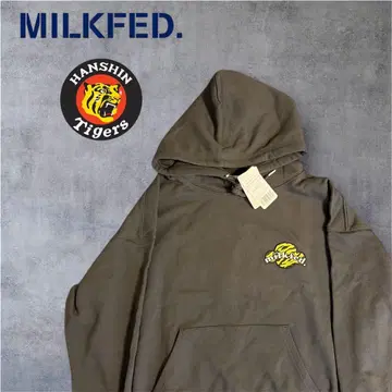 밀크 페도 x 한신 타이거즈 공식 굿즈 후드티 맨투맨