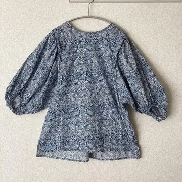 MORRIS Gallery 보타니컬 작은 새 블라우스 펠리시모