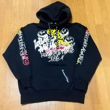 LEFLAH 블랙 후드티 (초레어) WANIMA ONEOKROCK