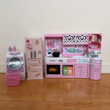 리카짱 가전 세탁기 냉장고 주방 3세트