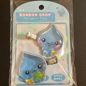 물방울짱 봉봉드롭 앞머리 클립 헤어 클립