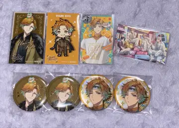 니지산지 우사미 리토 Oriens 3주년 HUB 카드 캔뱃지 세트