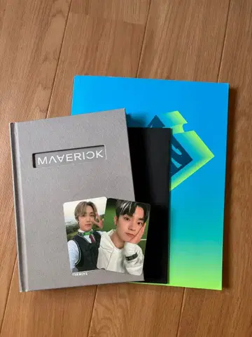 THE BOYZ MAVERICK CD+THRILL-ING CD 포토 카드