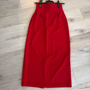 택 포함 새상품! COHINA 레드 타이트 스커트 regular XS