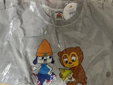 파라파라 래퍼 PJ 베리 롱 티셔츠 롱티 그레이