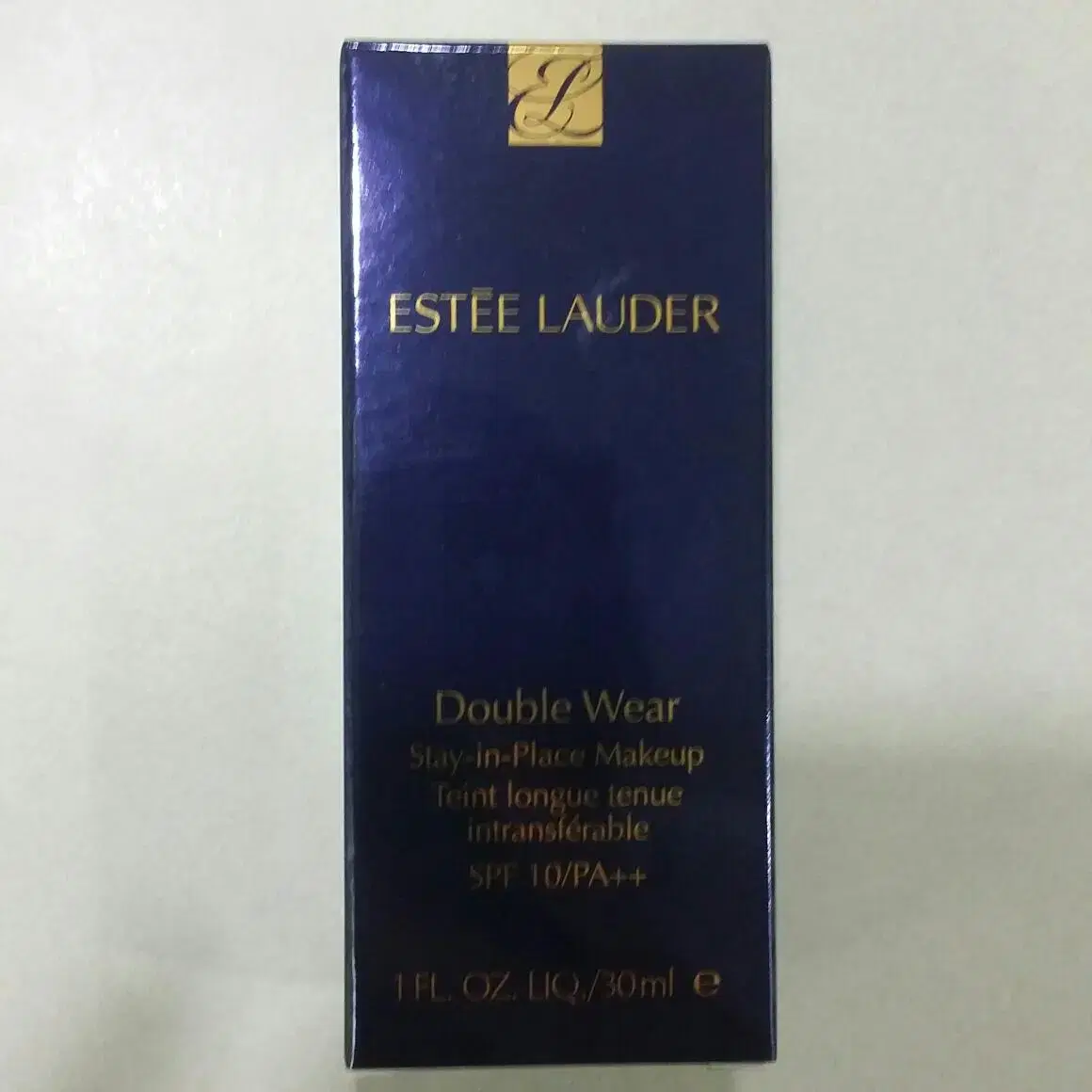 Estee Lauder Double Wear Foundation in Bone, Sand, Cool Vanilla, Cool Bone, and Porcelain.