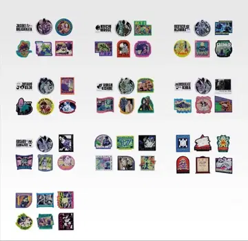 제일복권 죠죠의 기묘한 모험 J상 컴플리트 스티커 컬렉션