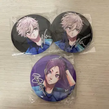 블루 록 나기 세이시로 미카게 레오 캔뱃지 특장판