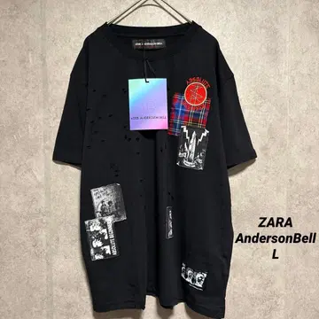 ZARA 그래픽 패치 T셔츠 X ANDERSSON BELL L