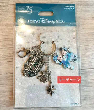 키체인 도쿄디즈니씨 25주년 스파클링 쥬빌리 미키