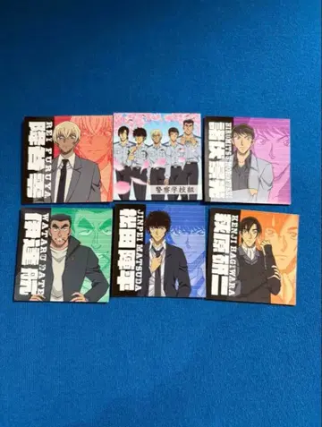 명탐정 코난 씰 묶음 판매 경찰학교