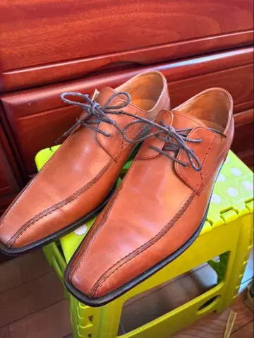 Whoop-de-doo 오렌지 레이스업 슈즈