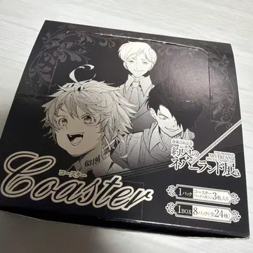 약속의 네버랜드전 원화전 약네바 아트 코스터 BOX