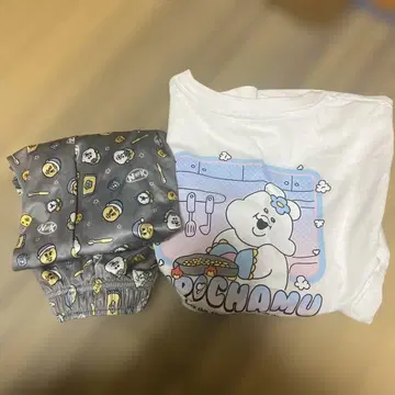 응포챠무 스테테코 T셔츠 세트