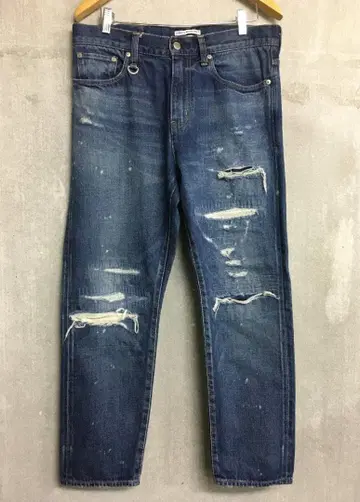 uniform experiment 25AW 컨디션 최상 데미지 가공 데님