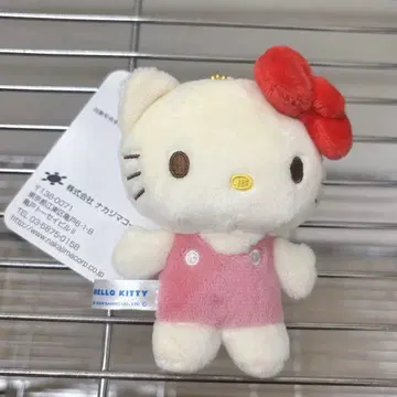 탁한 레트로 시리즈 봉제 인형 MC 산리오 헬로키티 키링