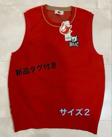 [ 새상품 ] 정가 25,300엔 WAAC 와크 골프 베스트 사이즈 2