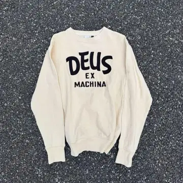 DEUS EX MACHINA 트레이닝복 크림색
