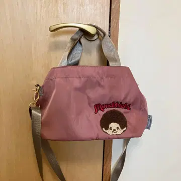Monchhichi 숄더백 핑크