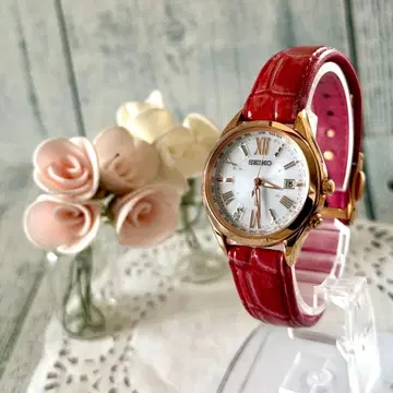 [레어] SEIKO 루키아 손목시계 1B35-0AA0 전파 솔라 티타늄제