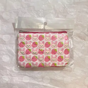 리락쿠마 코리락쿠마 딸기 토끼 스핀스 spinns 파우치