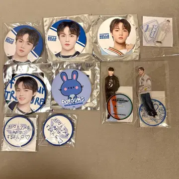 treasure 도영 doyoung 아크릴 키링 아크릴 스탠드 캔 배지