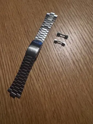 SEIKO 빈티지 세이코 대응 18mm 레어 정품 캐터필러 브레이슬릿