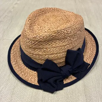 CA4LA 리본 포함 밀짚모자