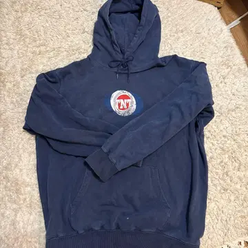 thisisneverthat TNT 로고 후드티 L 네이비