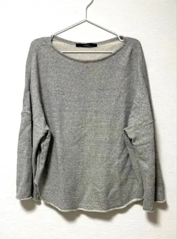 FRAMeWORK 코튼 리오셀 보트넥 풀오버 SWEAT