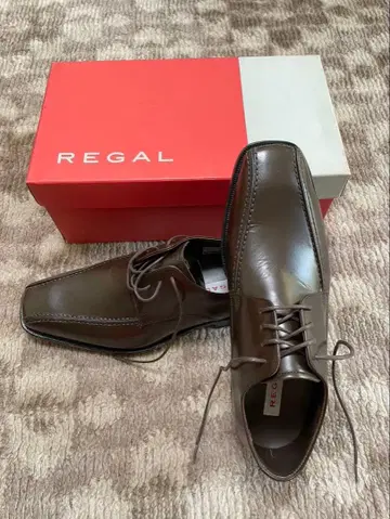 REGAL 브라운 가죽 신발 25EE 일본제