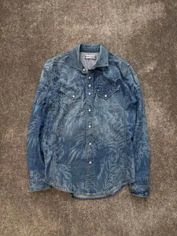 00s buffalobobs 데님 셔츠 y2k archive 시크 스타일