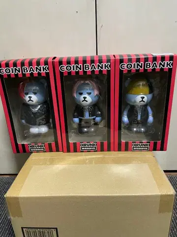 BIGBANG KRUNK 코인 저금통 3개 세트