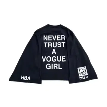 Hood by air 25주년 기념 한정판 긴팔 오버사이즈 루즈핏