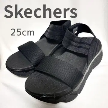 [ 미사용 ] 스케쳐스 ULTRA GO 통굽 샌들 라메 믹스 25cm