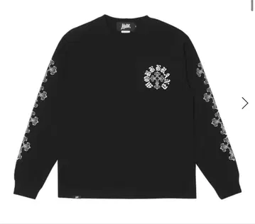 MOBB CROSS SLEEVE L/S T-SHIRT BLACK