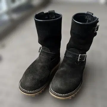 Wesco 웨스코 BOSS 엔지니어 부츠 블랙 스웨이드