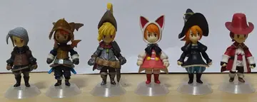 파이널 판타지 3 트레이딩 미니 피규어 6종 세트