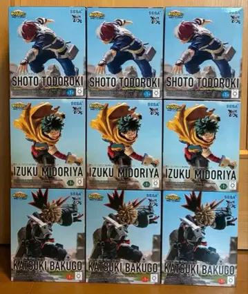 Xross Link 히로아카 미도리야 바쿠고 토도로키 간디니 피규어