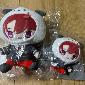 네오포르테 히이라기 츠루기 돈키호테 봉제 인형 키링 세트 포차코