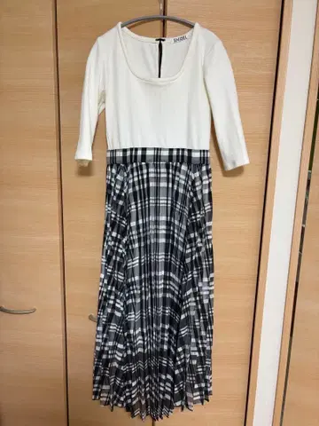 SNIDEL 도킹 원피스 체크