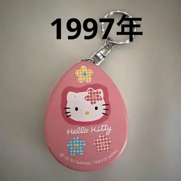 1997년 산리오 레트로 헬로키티 솔라 패널 계산기 키링