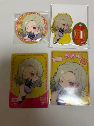 카리스마 테라 캔뱃지 아크릴 스탠드 클리어 카드